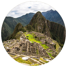 Machu Picchu round